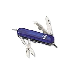 Victorinox Swiss Army Signature Pocket Knife (Translucent Sapphire)