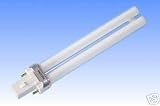 PL-S9W/10 9 Watt 2-Pin Black Light Twin Tube CFL Bulb Philips 15766-9