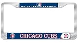Chicago Cubs Metal License Plate Frame