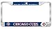 Chicago Cubs Metal License Plate Frame