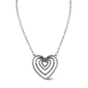 best price Southwest Spirit Stamped Sterling Silver Four Heart Valentines Day Necklace Best Deals best price Southwest Spirit Stamped Sterling Silver Four Heart Valentines Day Necklace Best Deals