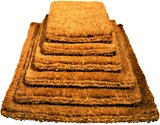Doormats: Classic Natural Plain Coir Fibre Welcome Coco Door Mats