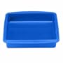 Silicone Solutions 9 x  9 Inch Square Cake Pan, Blue