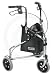 Winnie Deluxe 3 Wheel Rollator (Options - Color: Chrome) *Free Shipping!