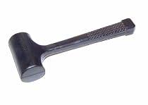 Dead Blow Hammer, 3 lb. Black, High Impact Plastic