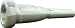 Bach Mega Tone Trumpet Mouthpiece, 3C
