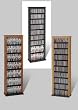 Black Finish Slim Barrister Media Storage Tower By Prepac Furniture