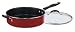 Cuisinart Advantage Nonstick 5-1 2-Quart Saute with Helper Handle and Cover, Red