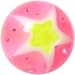 Psychedelich Pink Star Uv Replacement Ball - 6mm