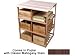 Wine Cellar Innovations Poplar with Classic Mahogany Stain Double Deep Case Rack with Tabletop 37x30x27-in.