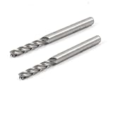 uxcell　エンドミルカッター　5mm掘削径　6mmシャンク径　70mm全長　4枚刃