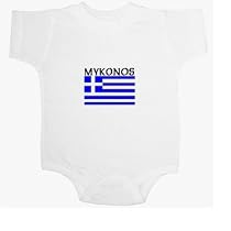 Mykonos Flag Baby Ultrasoft Onesie