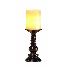 Accents & Occasions Derry Marble Candle Lamp, 7-Inch Tall