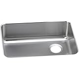 Elkay ELUH2317R Stainless Steel Right Drain Gourmet 18-3/4-Inch x 25-Inch Single Basin Undermount St