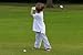 Tot Jocks Little Kids Golf Glove *XXS Ages 2-3, Left Hand (for Righties, Right Handed Golfers)* Extra Small Golf Glove, Superior Grip, White w/Smiling Golf Ball, Custest Glove for Children & Toddlers