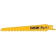 DEWALT DW4856  6-Piece Metal/Woodcutting Reciprocating Saw Blade Set
