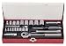 Cougar Socket Set, 1/4 & 3/8 Drive, 6 & 12 Point, 25 Pc