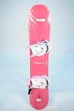 New Snowjam Glowstick Pink Snowboard with Medium Binding 136cm #23711