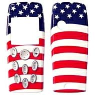 American Flag - Nokia 3200 Faceplate Cell Phone Cover with Keypad - Nokia 3205 Faceplate by Nokia