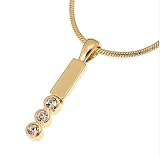 Oliver Weber 8718G Gold Plated Metal Swarovski Crystal Ladies Pendant & Chain
