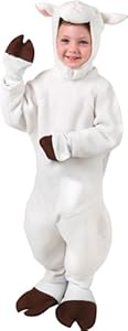 Child's Sheep Halloween Costume (Size:Large 10-12)