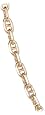14k Yellow Gold 3.2mm Italian Anchor Chain Necklace, 22"
