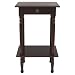 Kitchen & Housewares : Square Accent Table - Mahogany