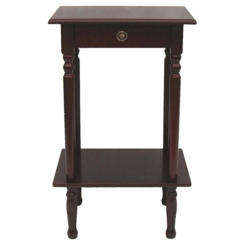 Square Accent Table - Mahogany