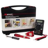 Gardner Bender TK-5HCN Home Electrical Test Kit (Digital Multimeter, Non-contact Voltage Tester, GFCI Outlet Tester, and Dual Phone Line Testers PLUS Test Leads), 1/Kit