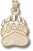 Montana Grizzlies "Grizzlie Paw" Pendant - 14KT Go...