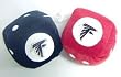 Atlanta Falcons Fuzzy Dice - Football Sports Merchandise