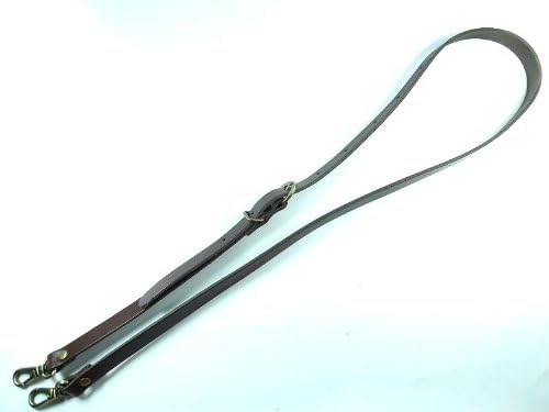 T200 Dark Brown Leather Shoulder Hand Bag Purse Replacement Wide 1.5 Cm Long 94-120 Cm(adjustable Straps).