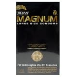 Trojan Magnum Lubricated Condom Qty 36 Condoms Trojan Magnum Lubricated Condom Qty 36 Condoms
