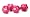 Vinyl Covered Dumbbells : 1 lb. Pink