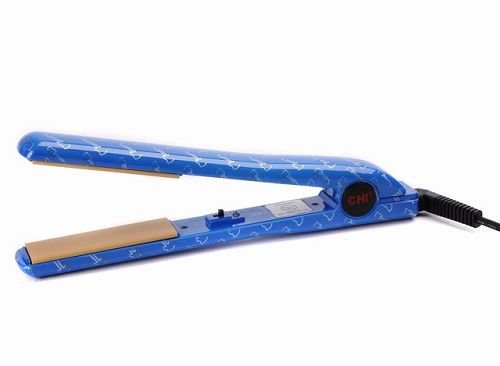 Chi Limited Edition Blue Guitar Ceramic Hairstyling Iron