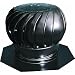 Ventamatic CX12IBALBLK Superior Internally Braced Aluminum Wind Turbine
