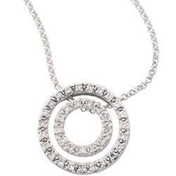 14K White Gold Diamond Fashion Necklace 14K White Gold Diamond Fashion Necklace