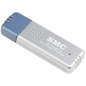 Click here to buy SMC Networks SMC SMCWUSB-G IEEE 802.11b g USB 2.0 EZ Connect 2.4GHz Wireless Adapter by SMC.