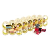 3M 3750-CS Scotch Commercial Performance Packaging Tape Value Pack, 3