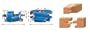 Amana SC540 Stile & Rail Cabinet Door Shaper Cutter Sets - 3/4" Material Thickness; Concave Profile