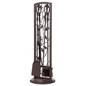 Panacea Products Corp 15913 Oak Leaf Fireplace Tool Set 5 Piece