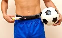 Epipen Athletic Belt Waistpal Designed to Carry and Conceal Two Epinephrine Auto Injectors.