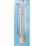 Aluminum and wood wind chime - Style 25306