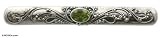 Peridot tie clip, 'Free Soul' 2 W 0.2 L