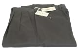 Ralph Lauren - Ralph Lauren Men's Double Pleated Solid Olive Wool / Cashmere Dress Pants - Size 33