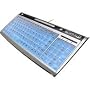 Revoltec LIGHTBOARD ADVANCED Tastatur USB saphir b&hellip von Revoltec