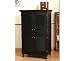 Office Products : Hampton Computer Armoire - Black