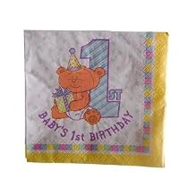 First Birthday Fun Lunch Napkins