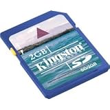 Kingston 2 GB SD Flash Memory Card SD/2GBKR