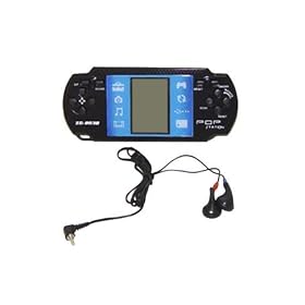 PORTABLE GAMING SYSTEM W/ MULTIPLE GAMES & FM RADIO W/ EARPHONES IN 1